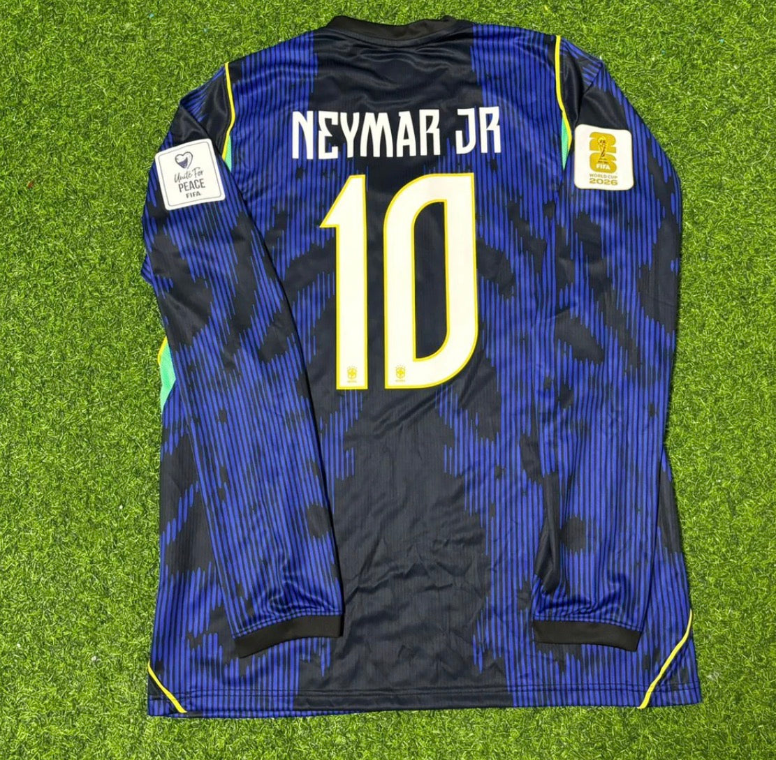2026 WORLD CUP NEYMAR JR TEAM BRAZIL BLUE JERSEY