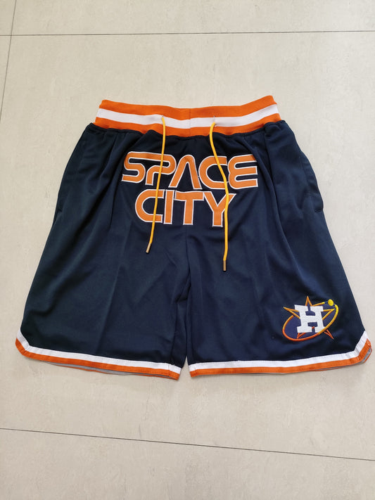 HOUSTON ASTROS BLUE SHORTS