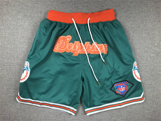 MIAMI DOLPHINS BLUE SHORTS