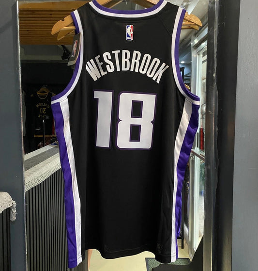 RUSSELL WESTBROOK BLACK JERSEY