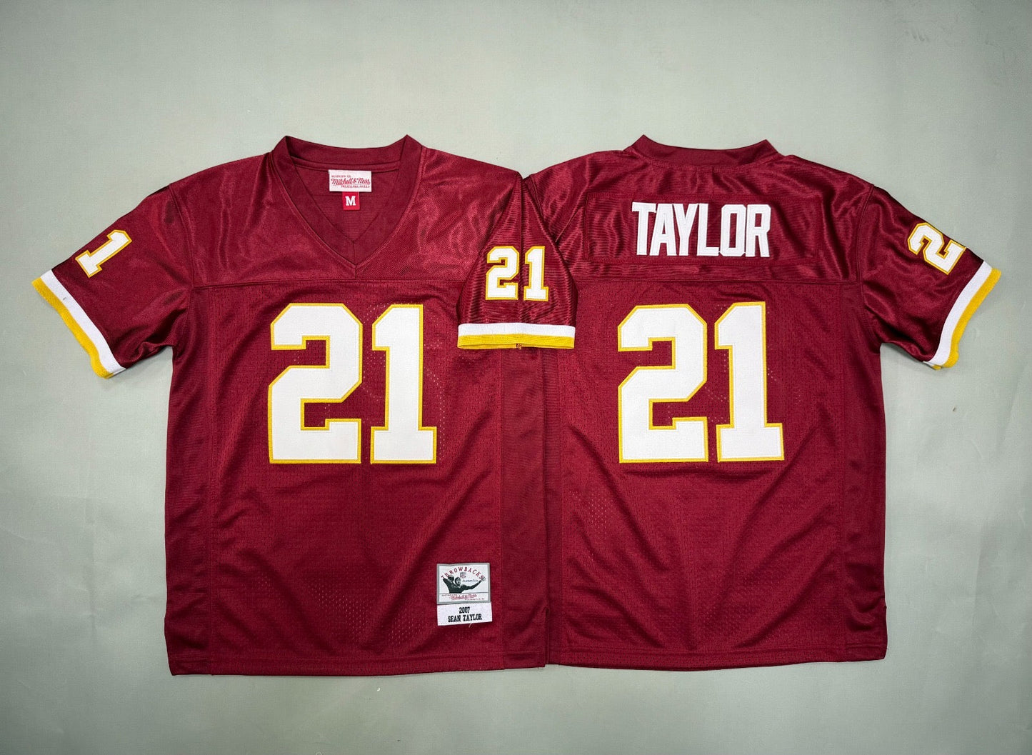 WASHINGTON REDSKINS SEAN TAYLOR RED JERSEY