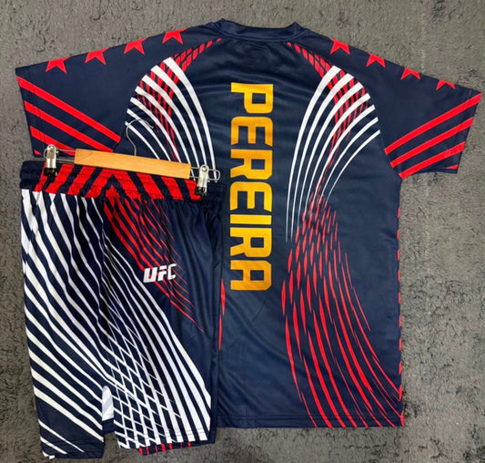 ALEX PEREIRA RED AND BLUE  COMBO