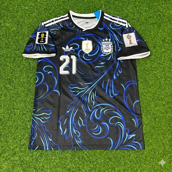 2026 WORLD CUP PAULO DYBALA TEAM ARGENTINA BLUE JERSEY