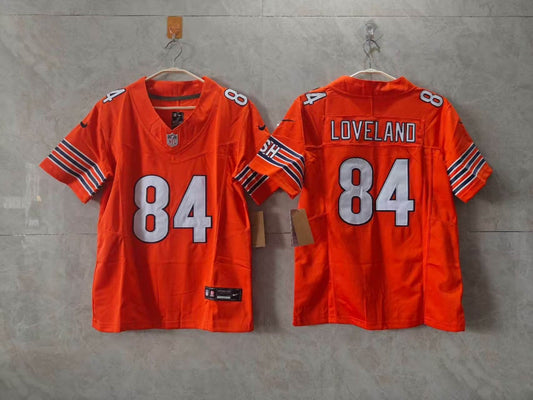 Chicago Bears Colston Loveland Orange Jersey