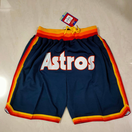 HOUSTON ASTROS BLUE SHORTS
