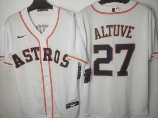Houston Astros Jose Altuve White Jersey