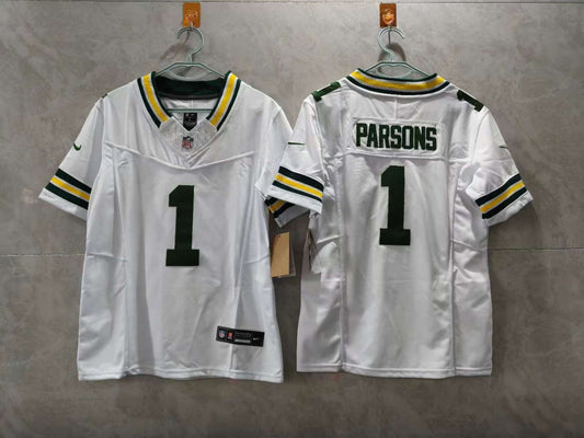 Green Bay Packers Micah Parsons White Jersey
