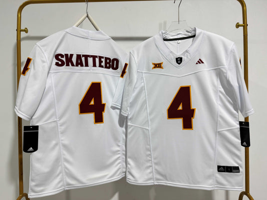 ARIZONA STATE CAM SKATTEBO WHITE JERSEY