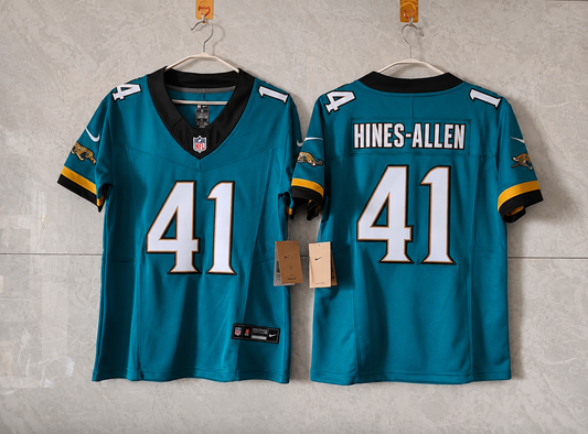 JACKSONVILLE JAGUARS JOSH HINES-ALLEN COLOR RUSH JERSEY