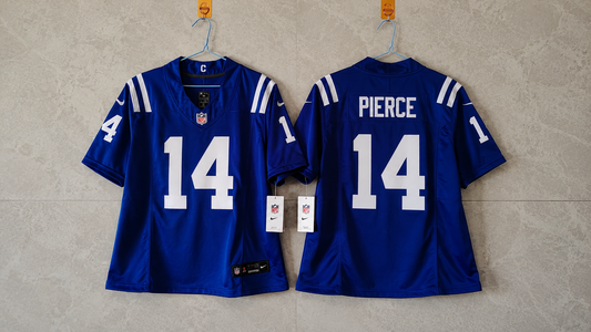 INDIANAPOLIS COLTS ALEC PIERCE BLUE JERSEY