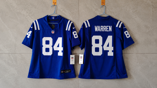 INDIANAPOLIS COLTS TYLER WARREN BLUE JERSEY