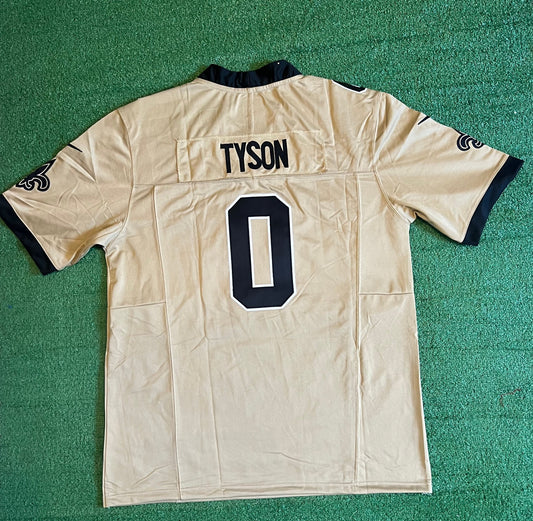 New Orleans Saints Jordyn Tyson Beige Jersey