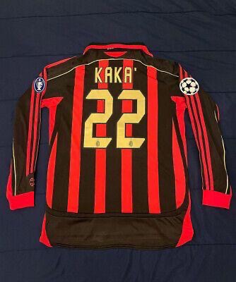 Ac Milan Kaka Red Longsleeve Jersey