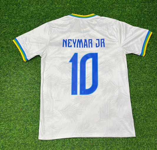 2026 WORLD CUP NEYMAR JR TEAM BRAZIL WHITE JERSEY