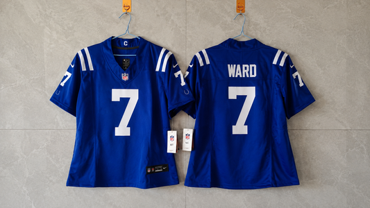 INDIANAPOLIS COLTS CHARVARIUS WARD BLUE JERSEY