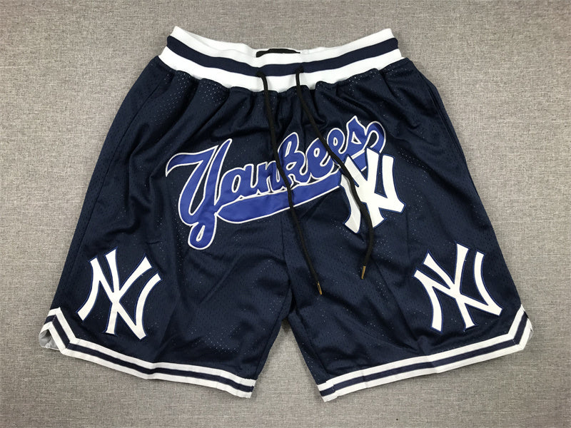 NEW YORK YANKEES BLUE SHORTS