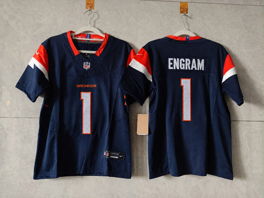 DENVER BRONCOS EVAN ENGRAM BLUE JERSEY