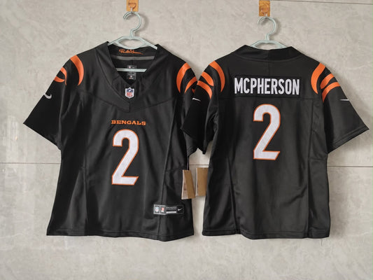 Evan McPherson Cincinnati Bengals Nike Game Jersey - Black