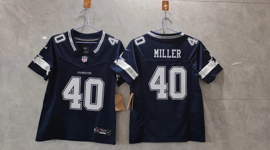 DALLAS COWBOYS VON MILLER BLUE JERSEY