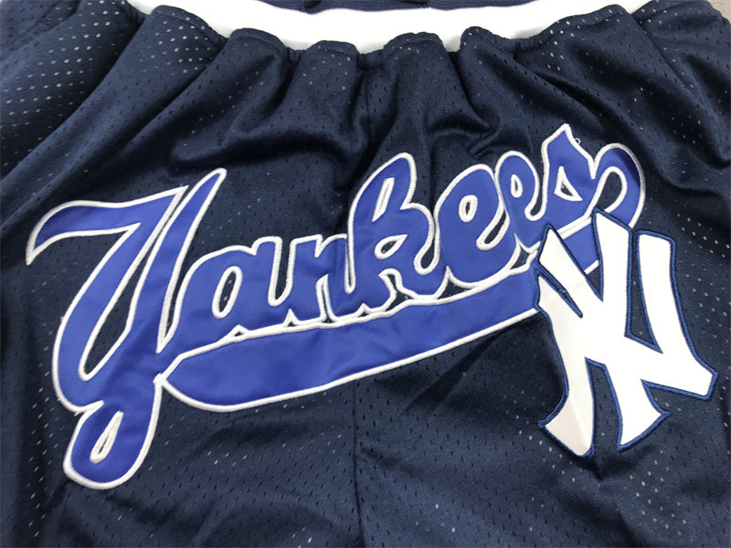 NEW YORK YANKEES BLUE SHORTS