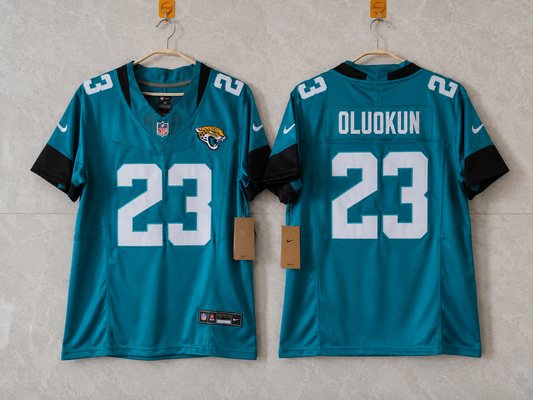 JACKSONVILLE JAGUARS FOYESADE OLUOKUN BLUE JERSEY