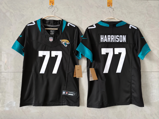 JACKSONVILLE JAGUARS ANTON HARRISON BLACK JERSEY