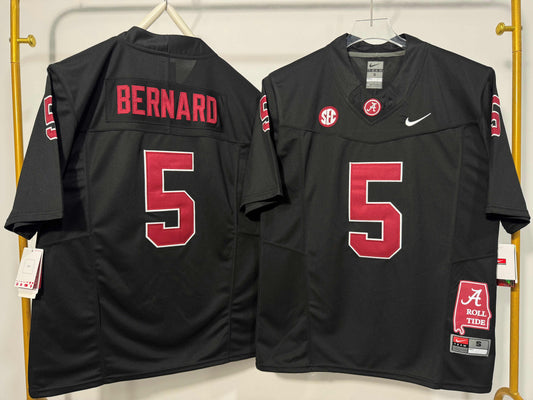 ALABAMA CRIMSON TIDE GERMIE BERNARD BLACK JERSEY