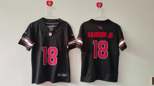 Arizona Cardinals Marvin Harrison Jr Black Jersey
