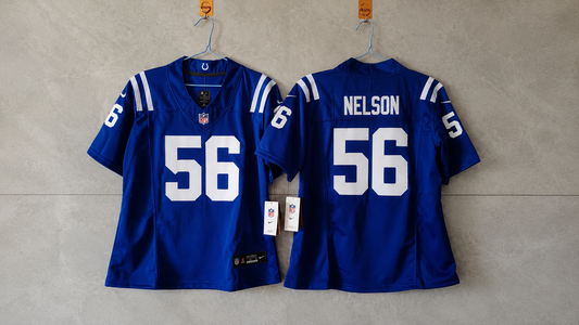 INDIANAPOLIS COLTS QUENTON NELSON BLUE JERSEY