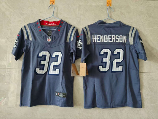 New England Patriots TreVeyon Henderson Rival Jersey
