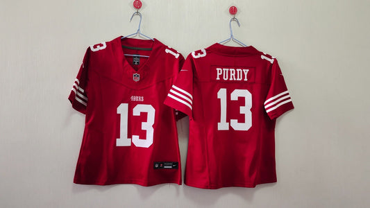 SAN FRANCISCO 49ERS BROCK PURDY RED JERSEY