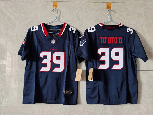 HOUSTON TEXANS HENRY TO’OTO’O BLUE JERSEY