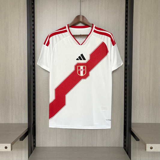 2026 World Cup Team Peru White Jersey