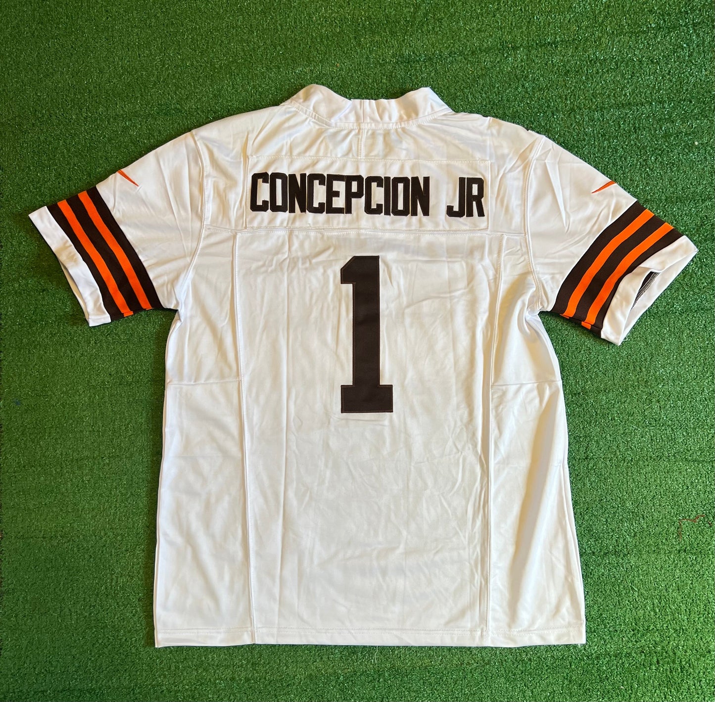 Cleveland Browns KC Conception White Jersey