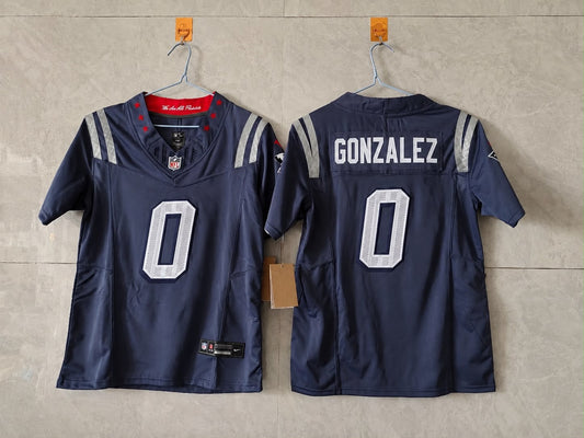 NEW ENGLAND PATRIOTS CHRISTIAN GONZALEZ RIVAL JERSEY