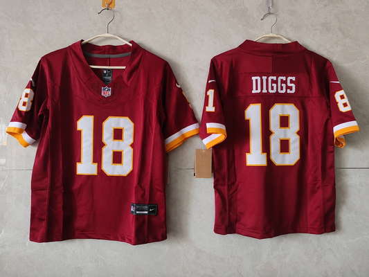 WASHINGTON COMMANDERS STEFON DIGGS BURGANDY JERSEY