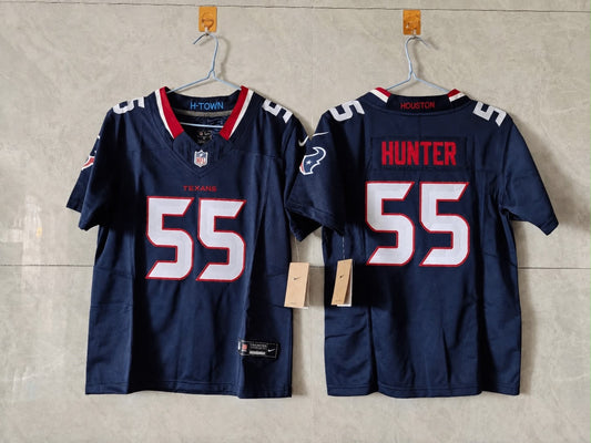 HOUSTON TEXANS DANIELLE HUNTER BLUE JERSEY