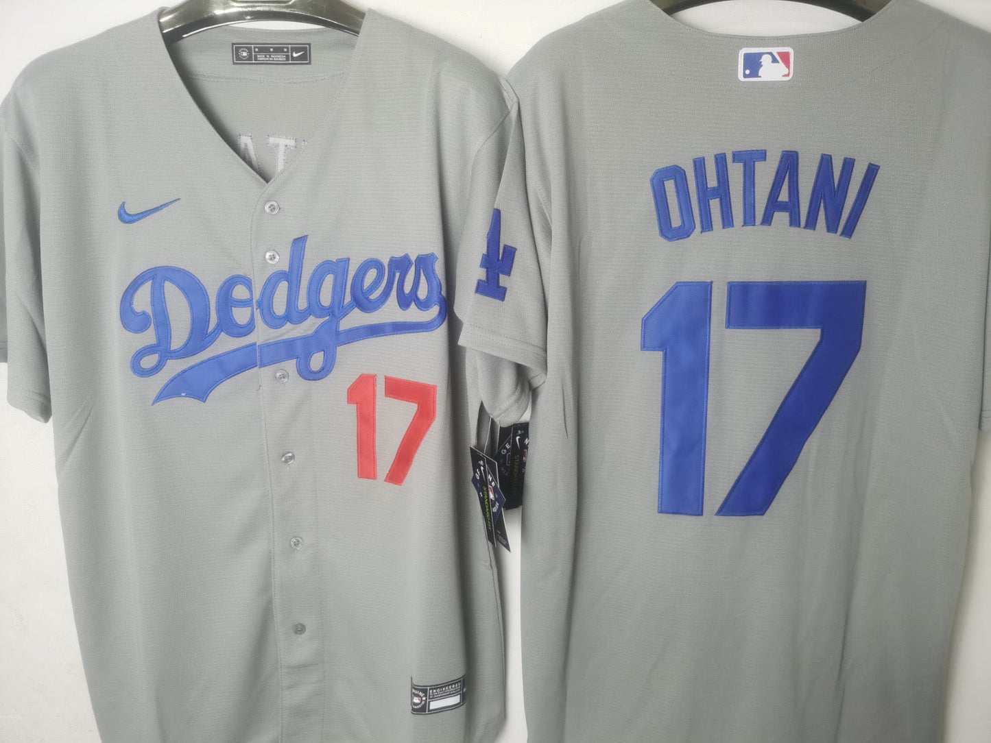 Los Angeles Dodgers Shohei Ohtani Grey Jersey