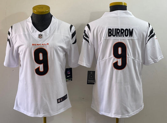 Men's Cincinnati Bengals Joe Burrow Nike White Vapor