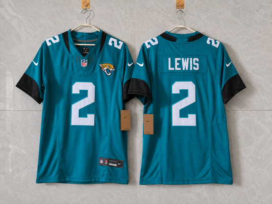 JACKSONVILLE JAGUARS JOURDAN LEWIS BLUE JERSEY