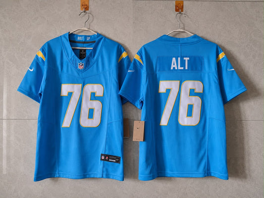 LOS ANGELES CHARGERS JOE ALT BABY BLUE JERSEY