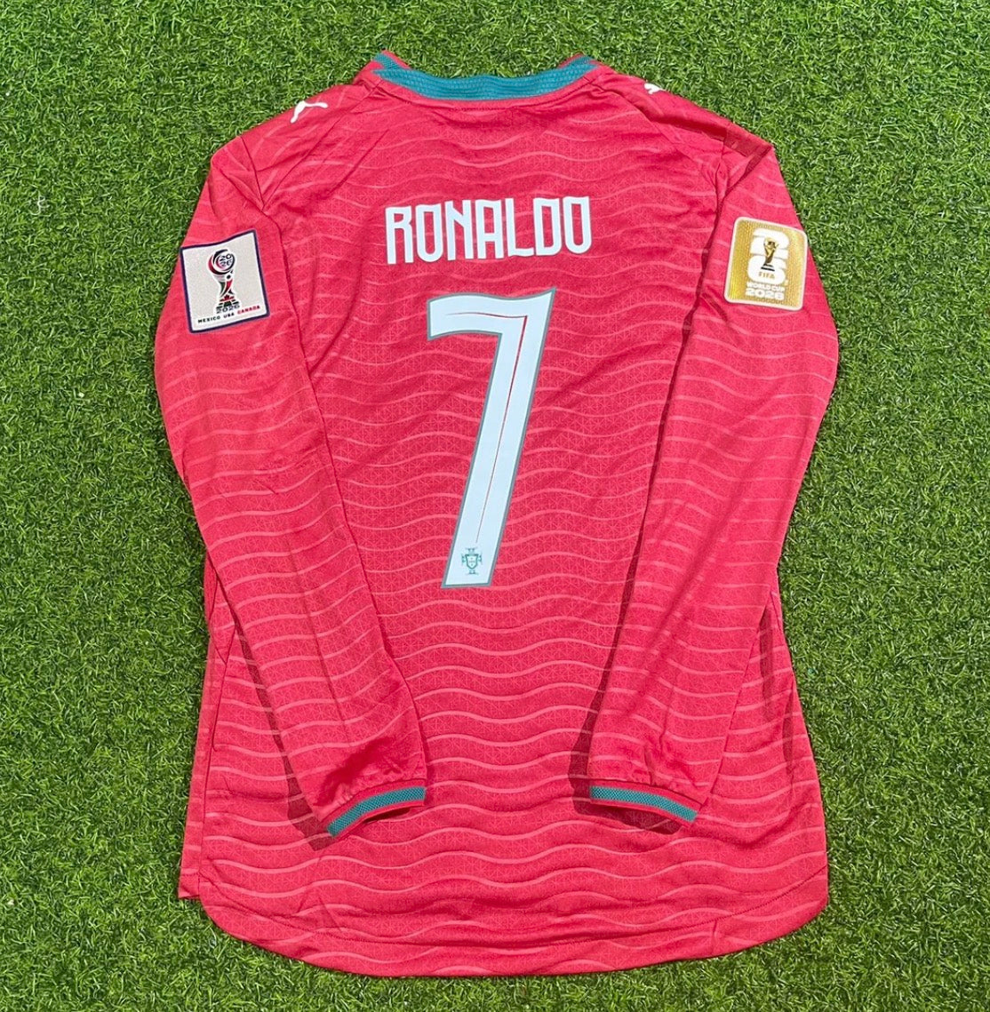 2026 World Cup Christiano Ronaldo Team Portugal Red Jersey