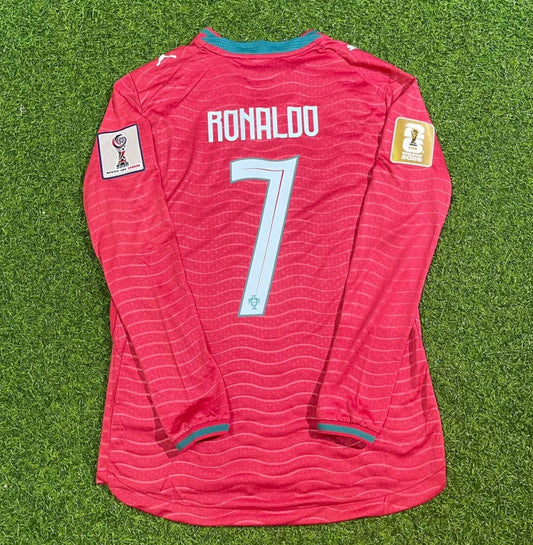 2026 World Cup Christiano Ronaldo Team Portugal Red Jersey