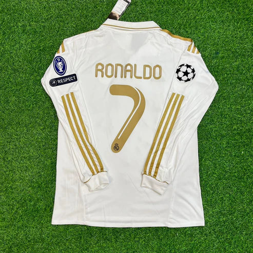Cristiano Ronaldo 2011 Golden Font Football Jersey