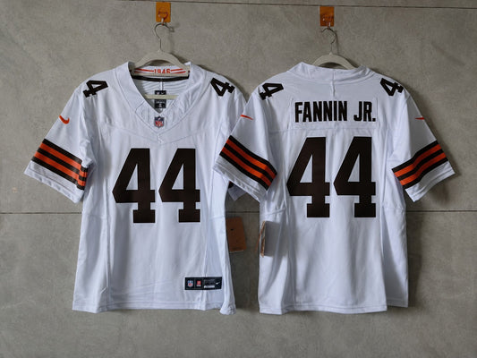 CLEVELAND BROWNS HAROLD FANNING JR WHITE JERSEY ￼