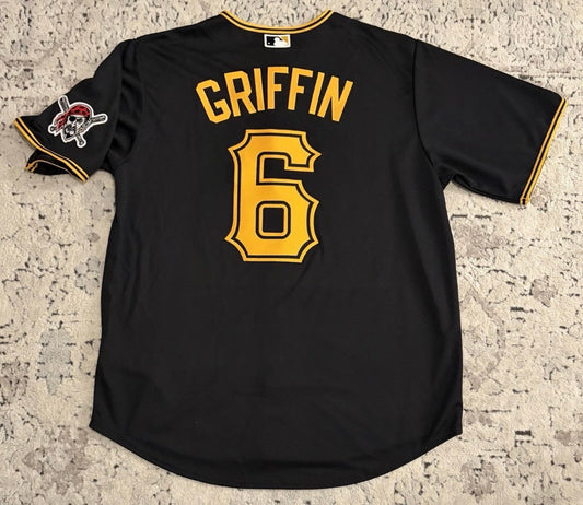 PITTSBURGH PIRATES KONNOR GRIFFIN BLACK JERSEY