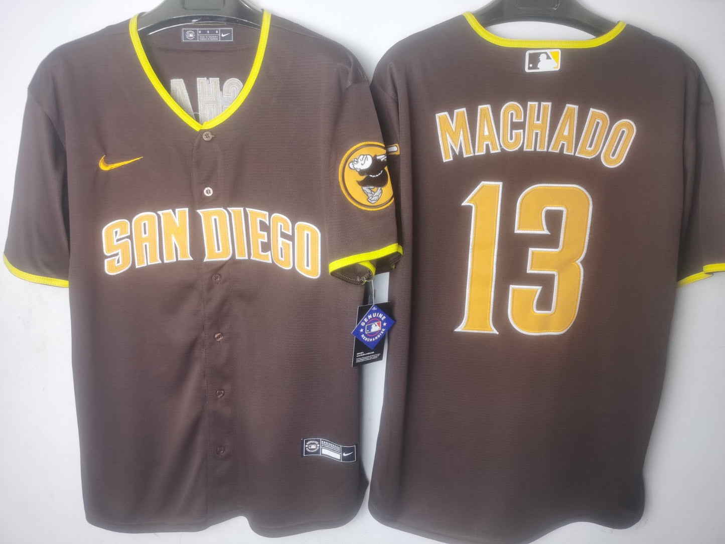 San Diego Padres Machado Brown Jersey
