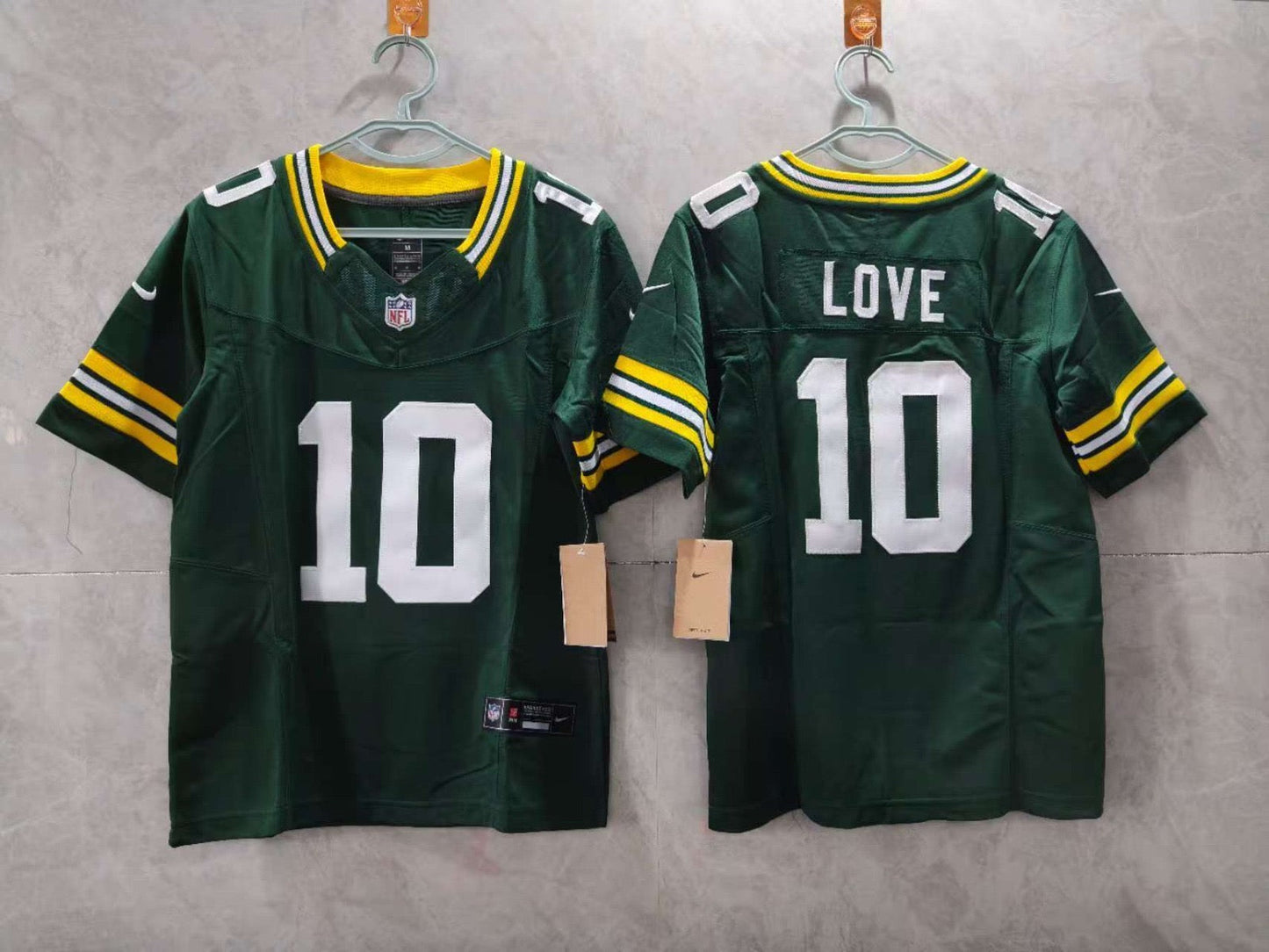 Green Bay Packers Jordan Love Green Jersey