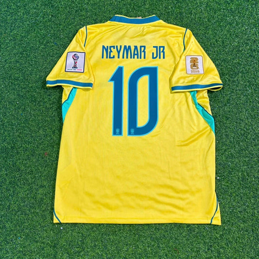 2026 WORLD CUP NEYMAR JR TEAM BRAZIL YELLOW JERSEY