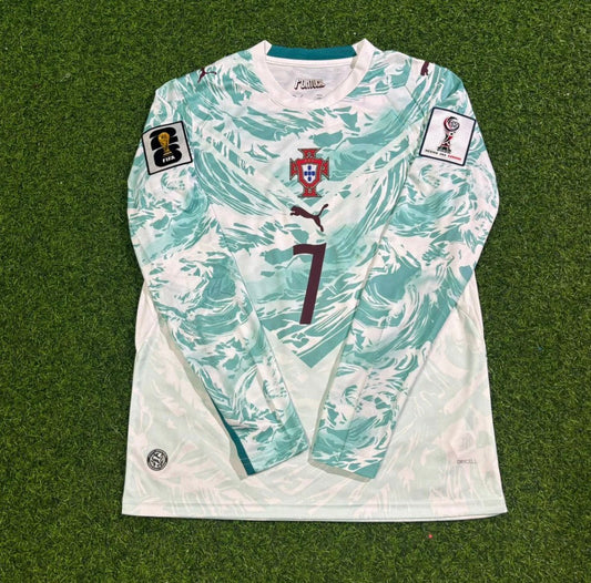 2026 World Cup Christiano Ronaldo Team Portugal Blue Jersey
